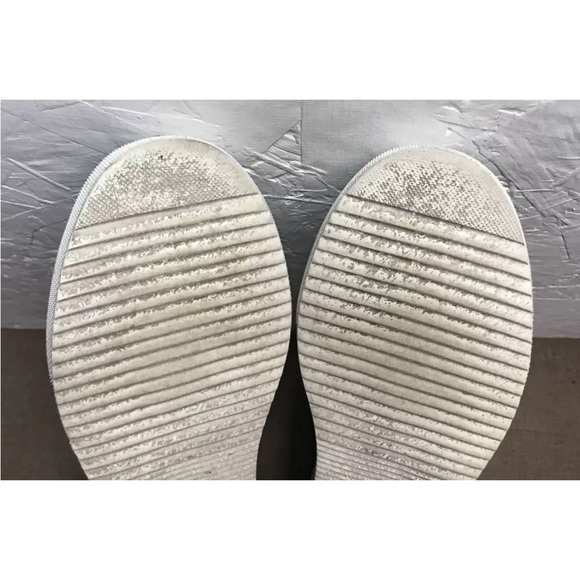 Hey Dude Peyton Women's Sneakers Grey Black Size 8 Lightweight Slip-On Shoes - Picture 14 of 15